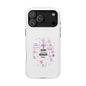 Christian Phone Case — "God Is So Much Bigger Than..." Pink Faith Protective Magnetic Case