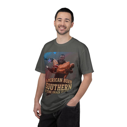 Southern Born T-Shirt — "American Born Southern by the Grace of God" Graphic Tee