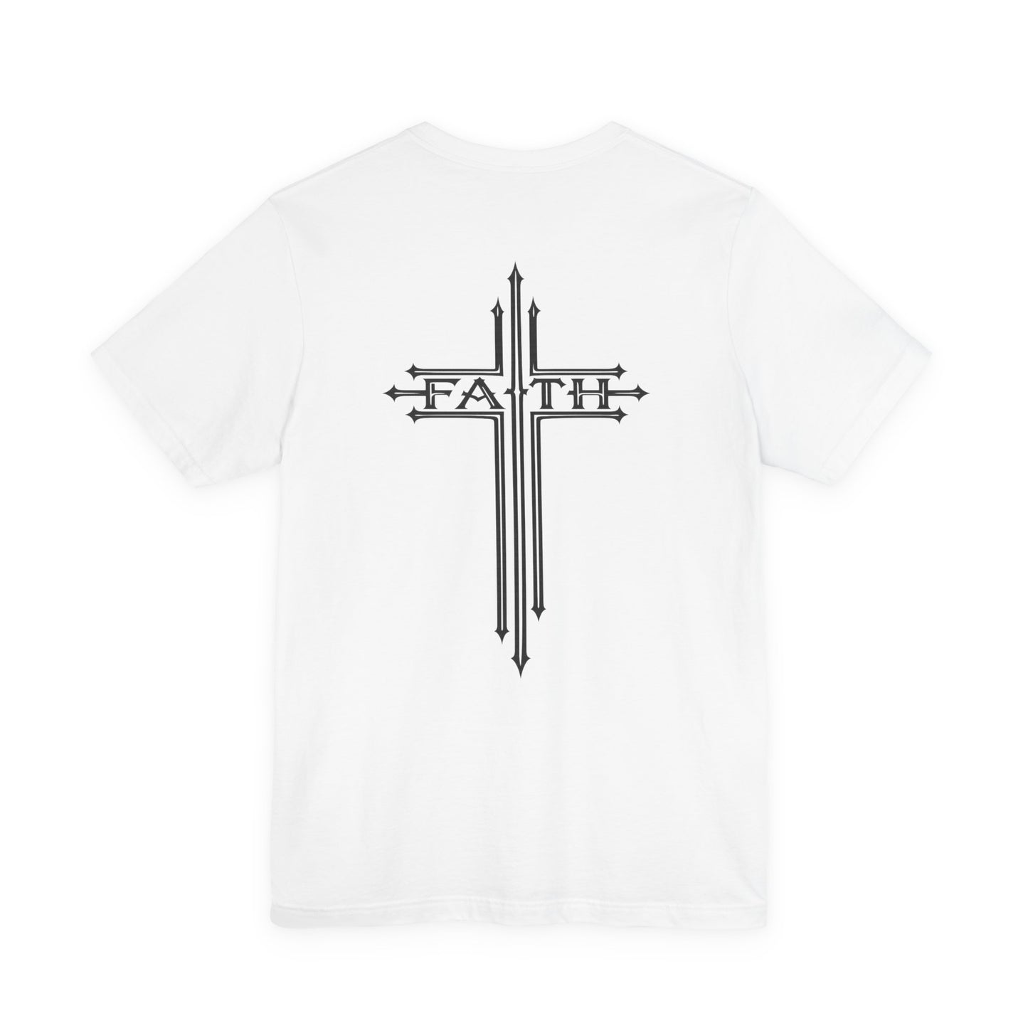 Faith Over Fear Tee — Christian Cross Graphic T-Shirt