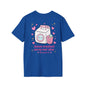 Christian T-Shirt – “Jesus Washed Away Our Sins” Cute Washing Machine Design