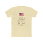 Blessed by the Lord American Flag T-Shirt — Psalm 55:12 Patriotic Christian Tee