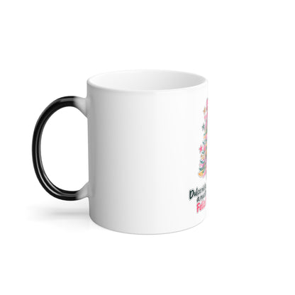 Color-Changing Mug – Christmas Tree with Spanish 'Feliz Navidad' Message