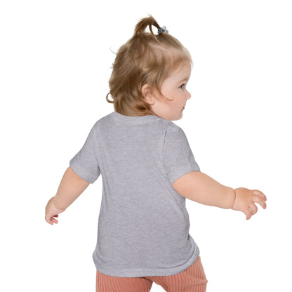 Baby T-Shirt "Saved by Grace" with Crown of Thorns – Christian Baptism & Newborn Gift