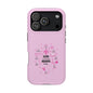 Pink Faith Phone Case — "God Is So Much Bigger Than..." Magnetic Impact-Resistant Case