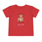 Toddler Tee — "Spend Quality Time with Jesus Today!" Bear Christian Kids Shirt