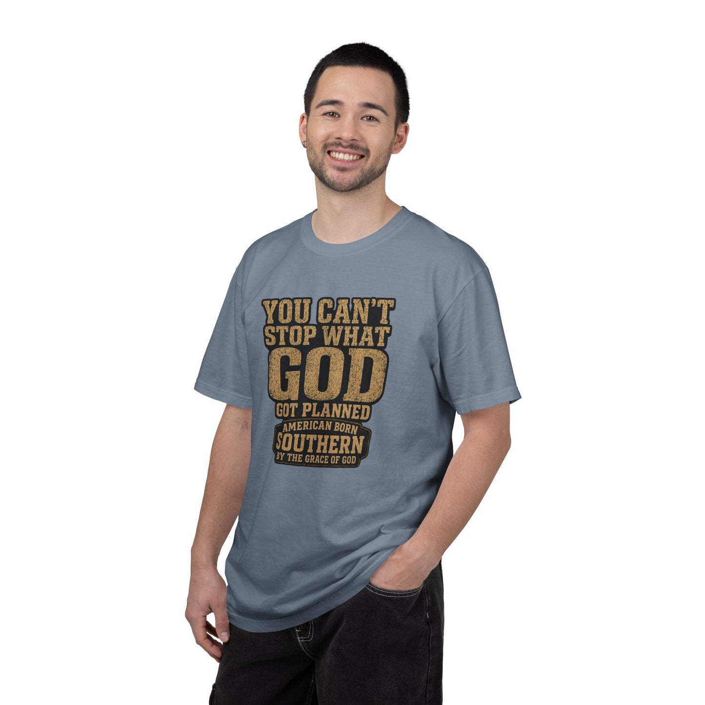 BIG FROST You Can't Stop What God Got Planned DOUBLE SIDED PRINT Tee
