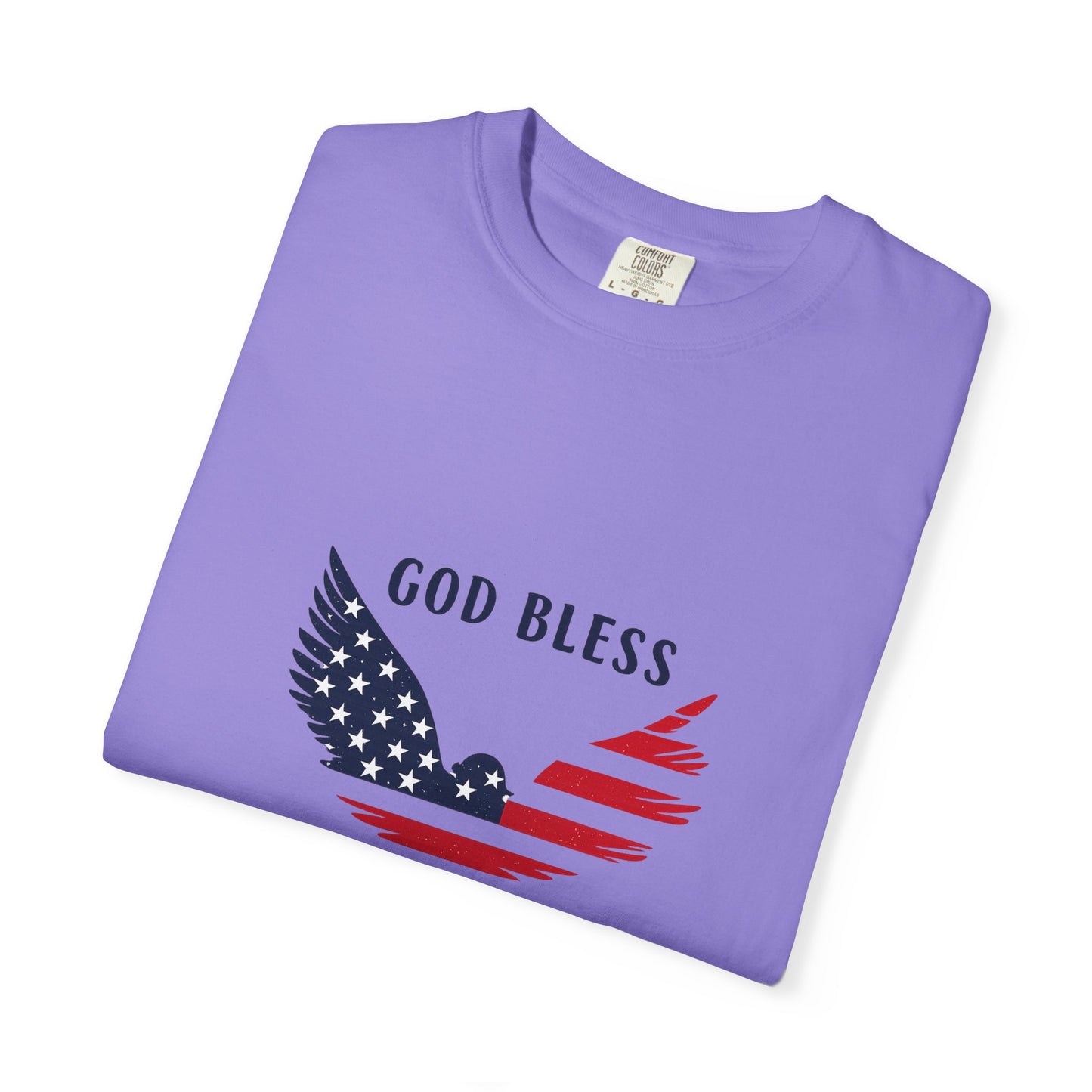 God Bless America Eagle T-Shirt — Patriotic USA Flag Tee
