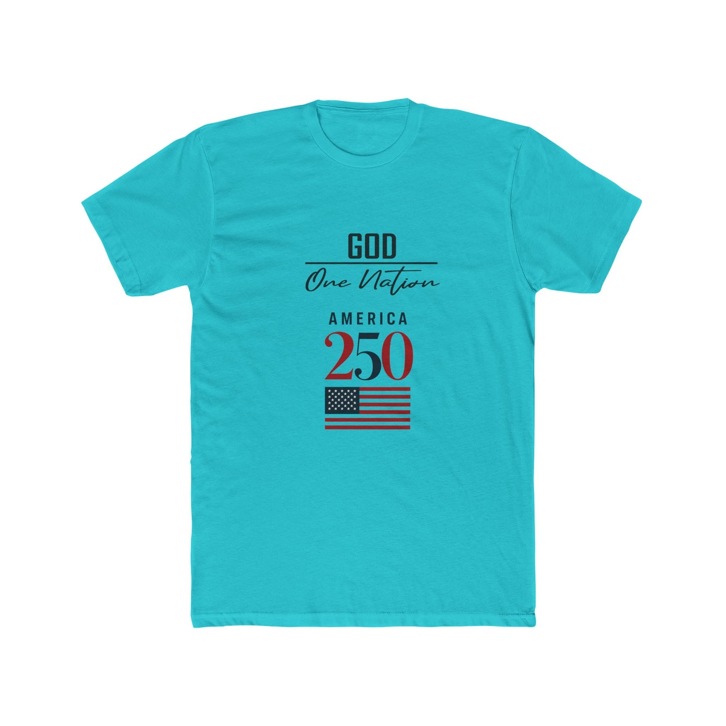 God One Nation - America 250 Patriotic Tee
