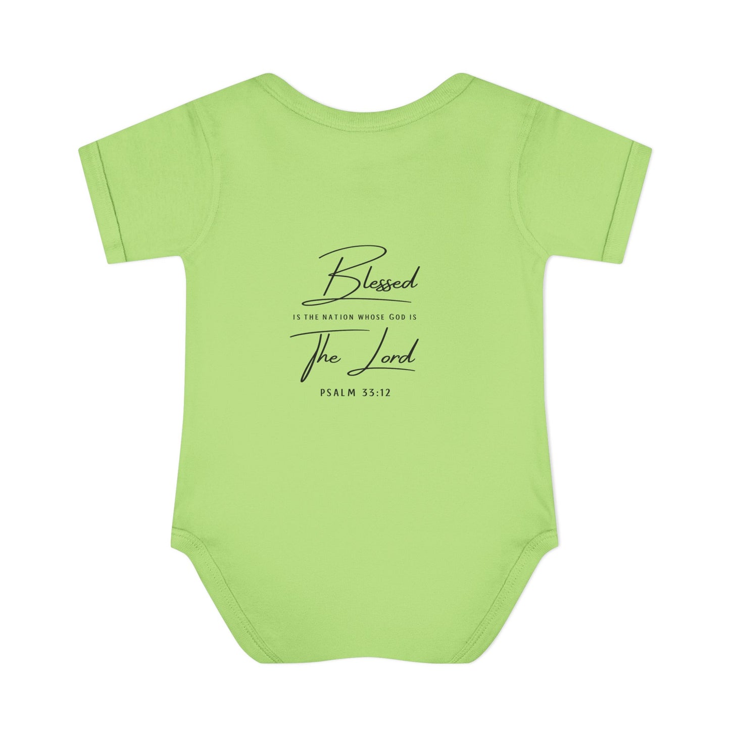 Baby Bodysuit – "My First 4th of July" Patriotic Infant Onesie