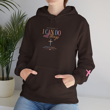I Can Do All Things Christian Hoodie — Inspirational Faith Pullover