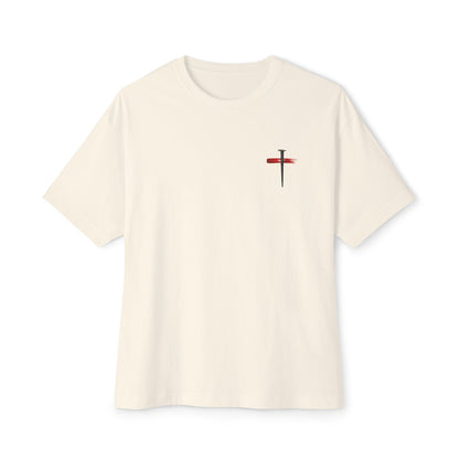 UNISEX BOXY TEE John 14:8 Faith Tee — “If God Is All You Have, You Have All You Need” Oversized TEE