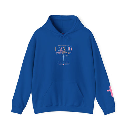 I Can Do All Things Christian Hoodie — Inspirational Faith Pullover
