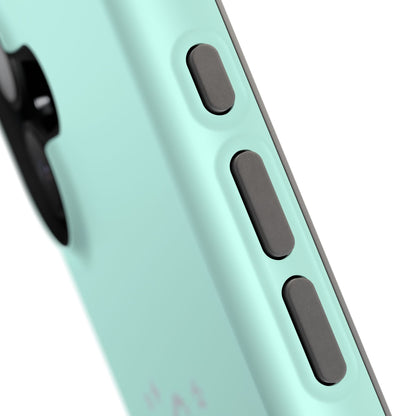 Mint Christian Phone Case — "God Is So Much Bigger Than..." Magnetic Impact-Resistant