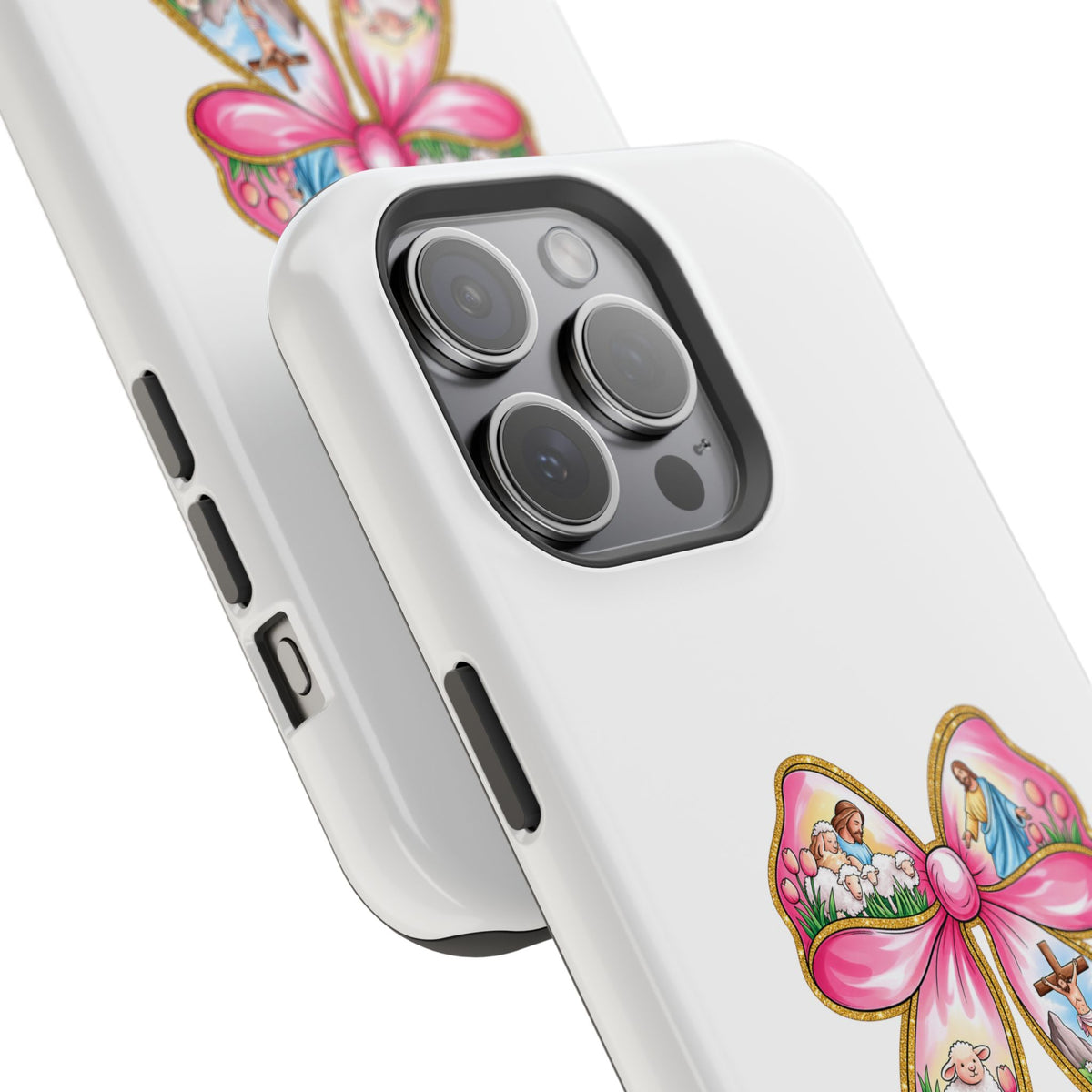 Give It to God Phone Case — Floral Bow Christian iPhone Cover