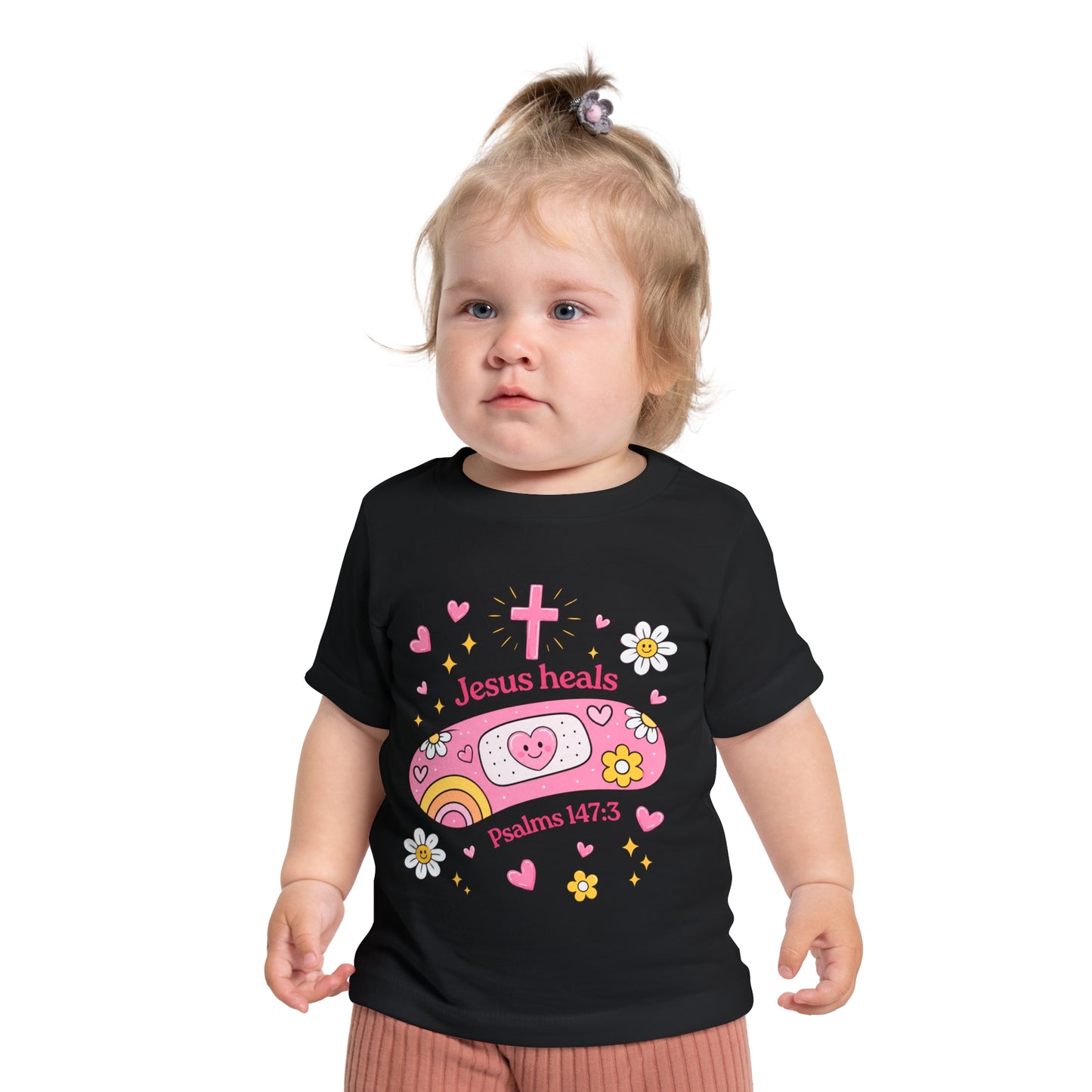 Baby T-Shirt "The Lord Is My Shepherd" Cute Sheep Christian Infant Tee