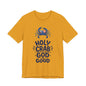 Holy Crab God Is Good T-Shirt — Patriotic Blue Crab Graphic Tee