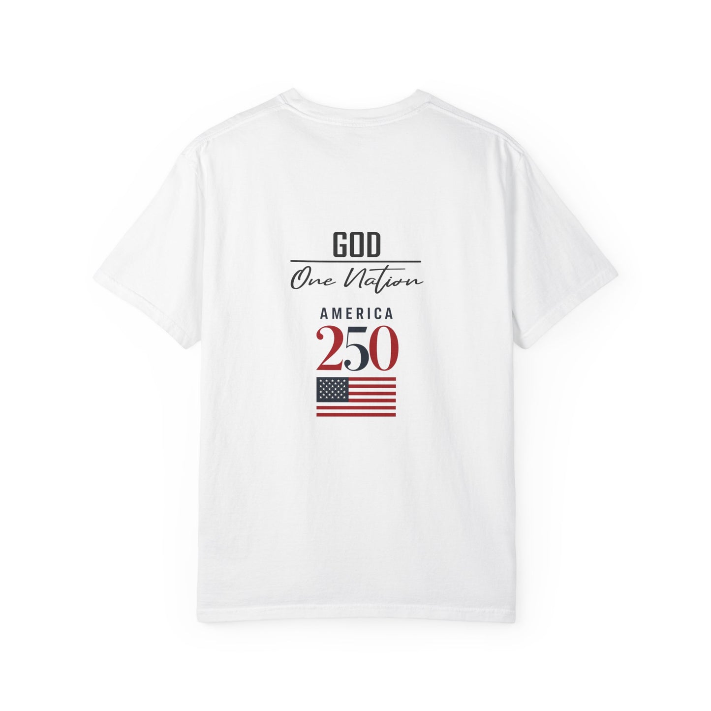 Patriotic Fathers Are Like Noah T-Shirt — "They Build Before the Storm Comes" (America 250)