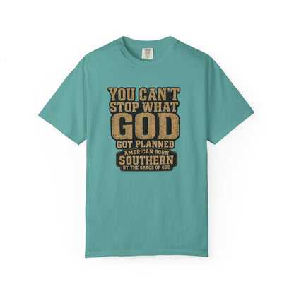 BIG FROST You Can't Stop What God Got Planned DOUBLE SIDED PRINT Tee