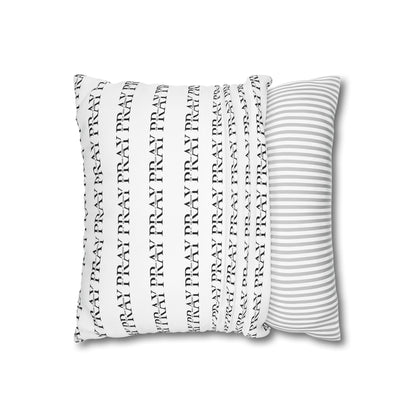 Jesus Is the Savior Pillowcase — Christian Faith Square Throw Pillow Cover