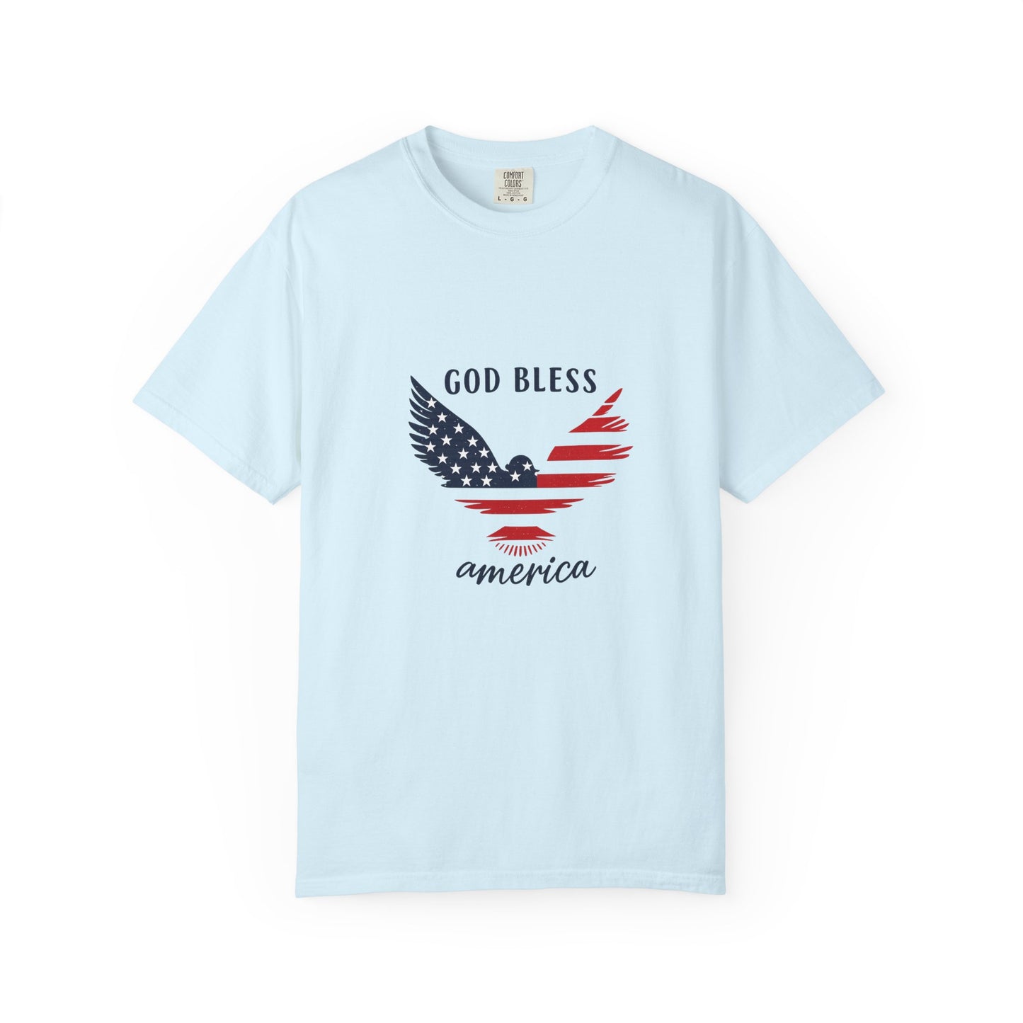 God Bless America Eagle T-Shirt — Patriotic USA Flag Tee