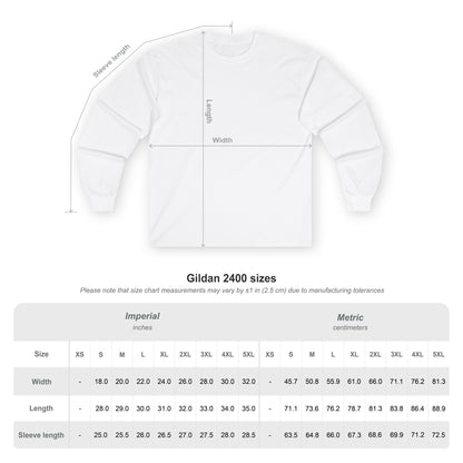 Inspirational Faith Long Sleeve Tee — "For I Know the Plans I Have for You"