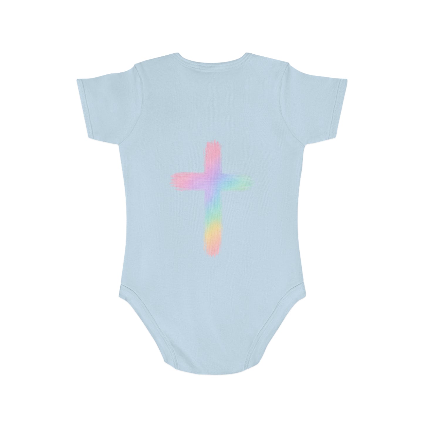 Baby Short Sleeve Bodysuit — "Baby" Text Infant Onesie
