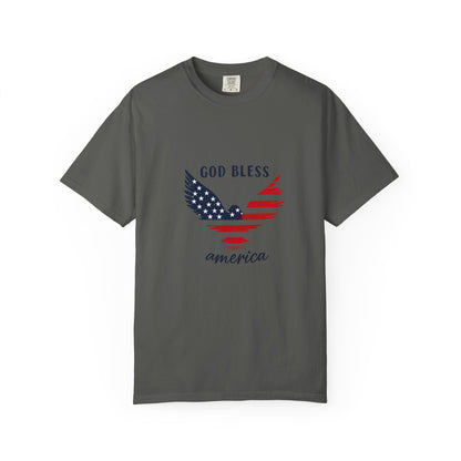 God Bless America Eagle T-Shirt — Patriotic USA Flag Tee