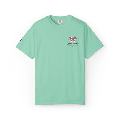 Butterfly Floral Graphic T-Shirt — 'Spread Your Wings' Chest Print