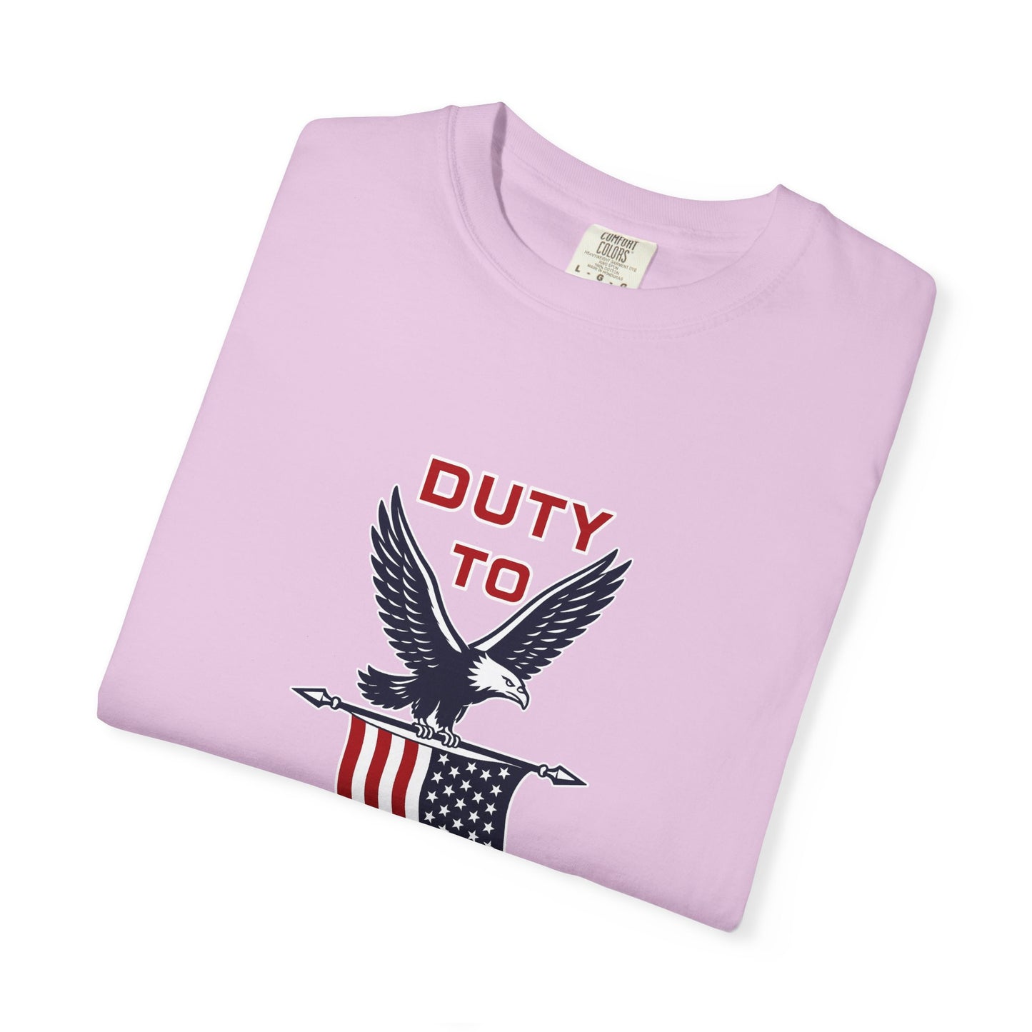 Duty to God Eagle American Flag T-Shirt