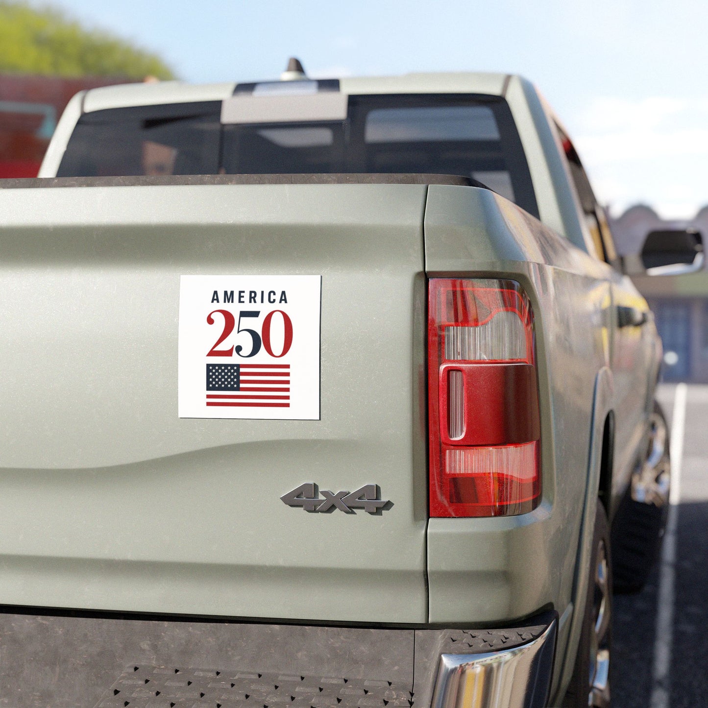 America 250 Car Magnet — Patriotic USA Flag 250th Anniversary Magnet