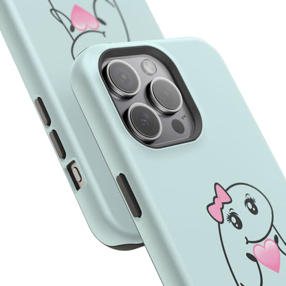 Christian Cute Heart Phone Case — "I Know Jesus Loves Me So Much" Magnetic Impact-Resistant Case