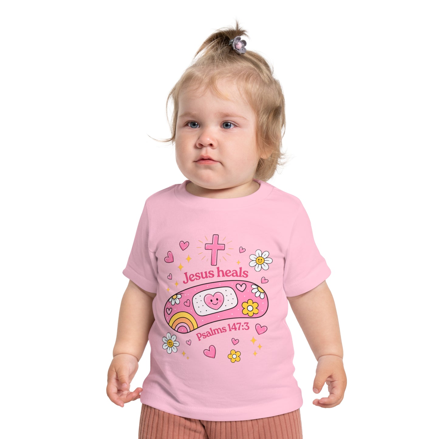 Baby T-Shirt "The Lord Is My Shepherd" Cute Sheep Christian Infant Tee