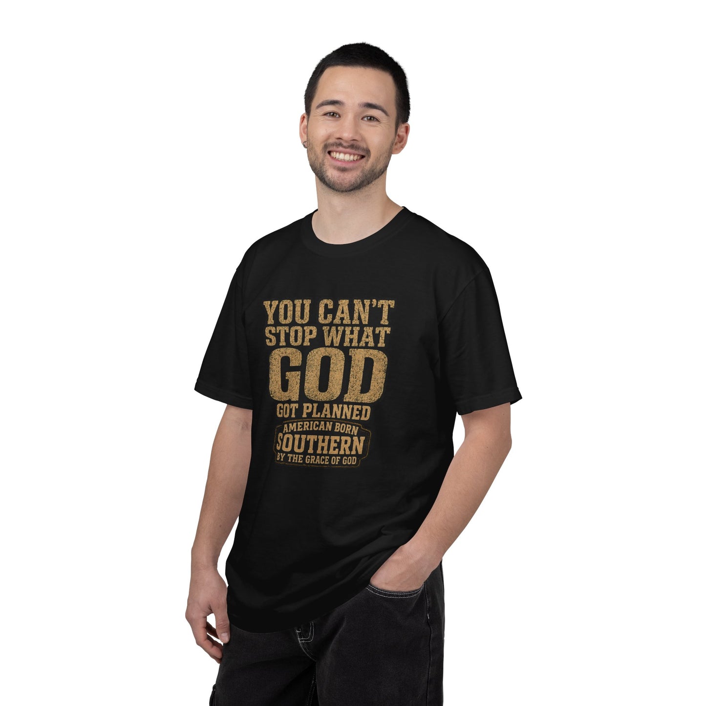 BIG FROST You Can't Stop What God Got Planned DOUBLE SIDED PRINT Tee