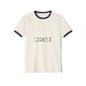 Christian Ringer T-Shirt — 'CHRIST' Front / 'JESUS' Back Religious Tee