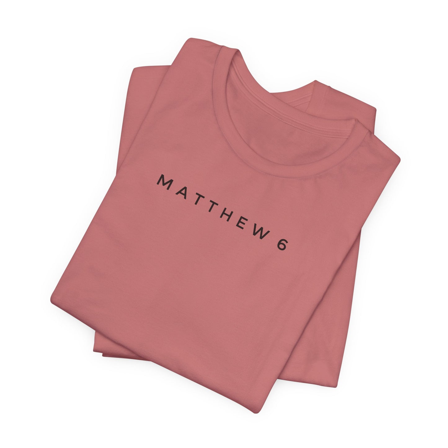 Matthew 6 Prayer Cross Tee — Our Father Lord's Prayer Christian T-Shirt