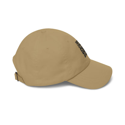 You Can't Stop What God Got Planned Dad Cap — Christian Inspirational Baseball Hat
