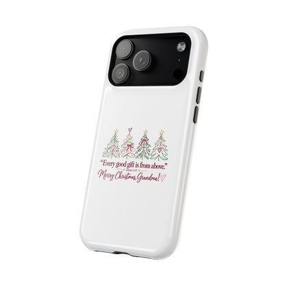 Christmas Grandma Phone Case — “Every good gift is from above” Magnetic Impact-Resistant Case