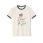 America 250 Blessed Unisex Cotton Ringer T-Shirt