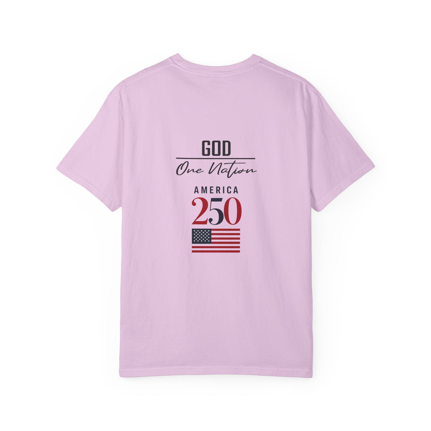 Patriotic Fathers Are Like Noah T-Shirt — "They Build Before the Storm Comes" (America 250)