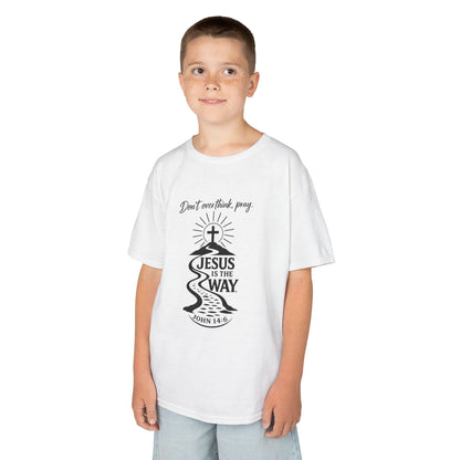 UnisexKids Tee — "Jesus Is The Way" Faith Graphic (John 14:6)