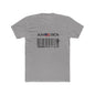 America Barcode Cross T-Shirt – "Jesus Paid It All" Christian Faith Tee