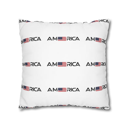 Blessed Is The Nation Pillow — America Psalm 33:12 Patriotic Decorative Pillowcase