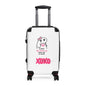 Suitcase — "I Know Jesus Loves Me So Much XOXO" Cute Christian Travel Luggage
