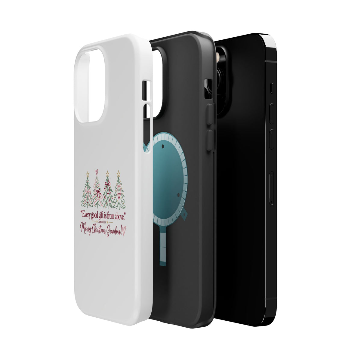 Christmas Grandma Phone Case — “Every good gift is from above” Magnetic Impact-Resistant Case