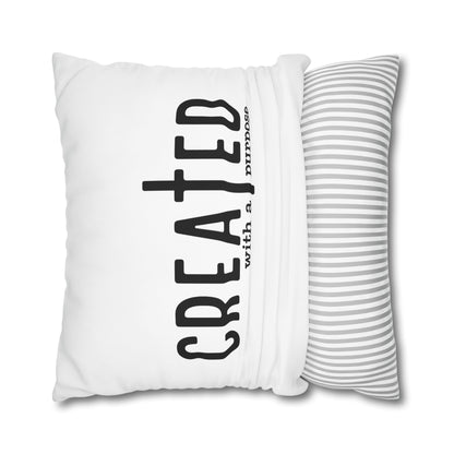 Child of God Heart Pillowcase — Square Decorative Throw Pillow Cover