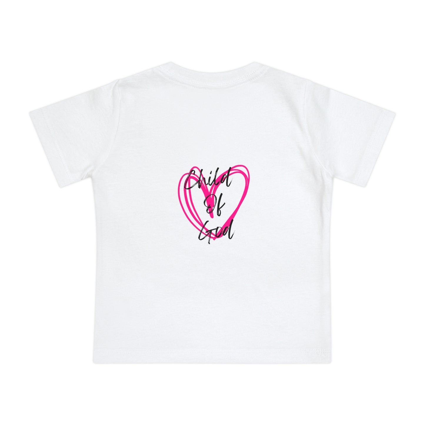 Baby T-Shirt — "My Cup Overflows With Blessings" Christian Infant Tee (Psalms 23:5)