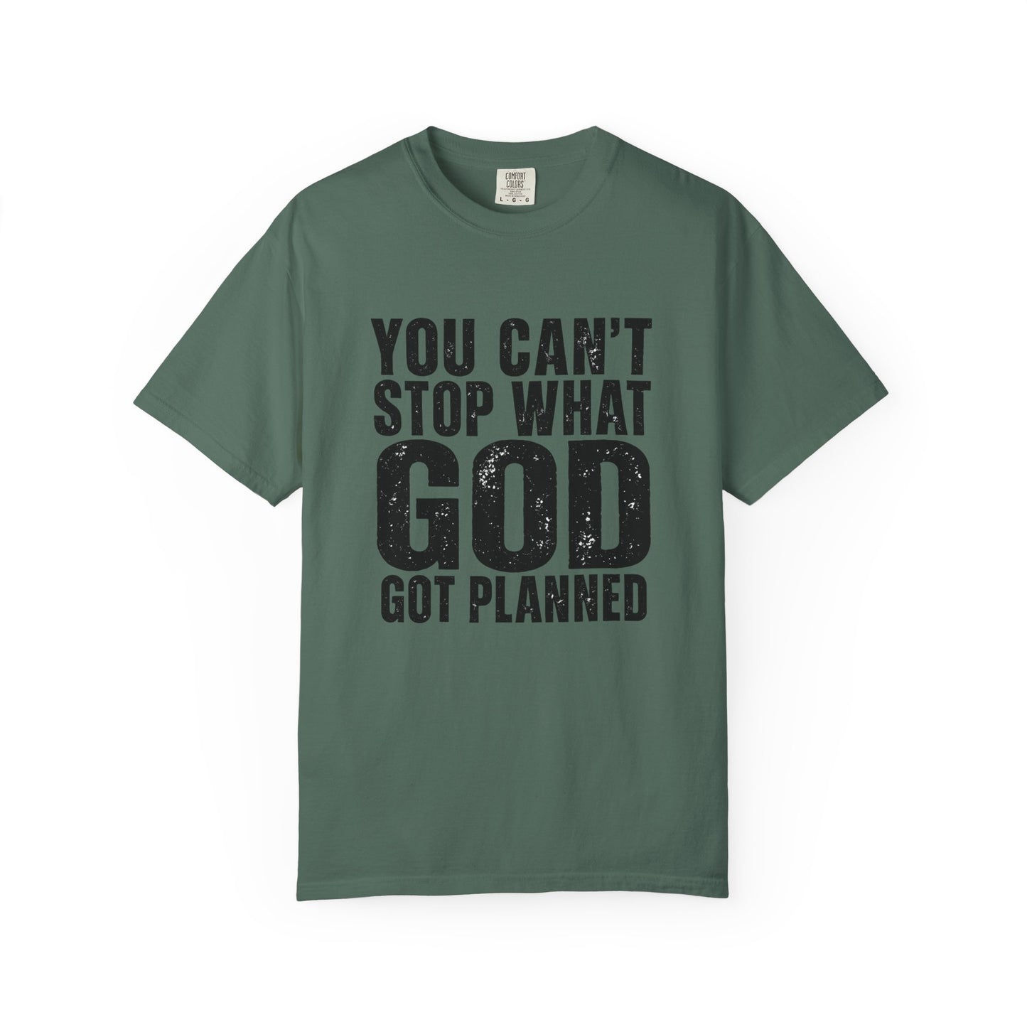BIG FROST "You Can't Stop What God Got Planned" DOUBLE SIDED Print T Shirt