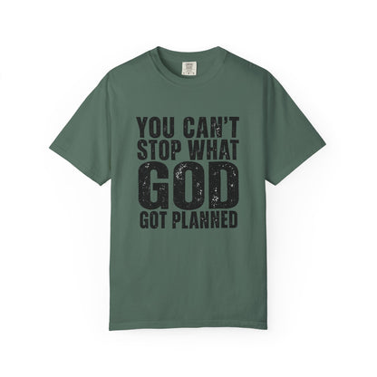 BIG FROST "You Can't Stop What God Got Planned" DOUBLE SIDED Print T Shirt