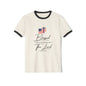 America 250 Blessed Unisex Cotton Ringer T-Shirt