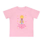 Baby T-Shirt - "Let Jesus Be Your Light in the Darkness" Cute Lighthouse Christian Tee for Infants